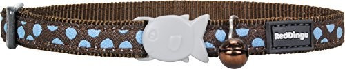Red Dingo Collier de sécurité à motifs Bedrock Light-blue