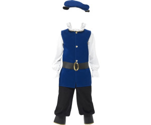 Smiffy's Tudor Boys Royal Blue Costume