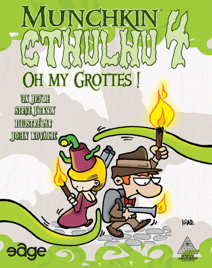 Munchkin Cthulhu 4 - Oh my grottes !