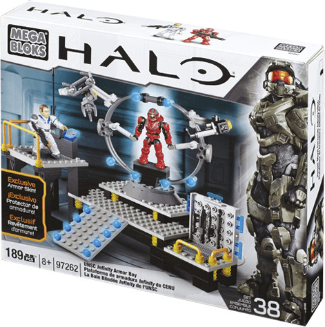 MEGA BLOKS Halo - La baie blindée Infinity du CSNU