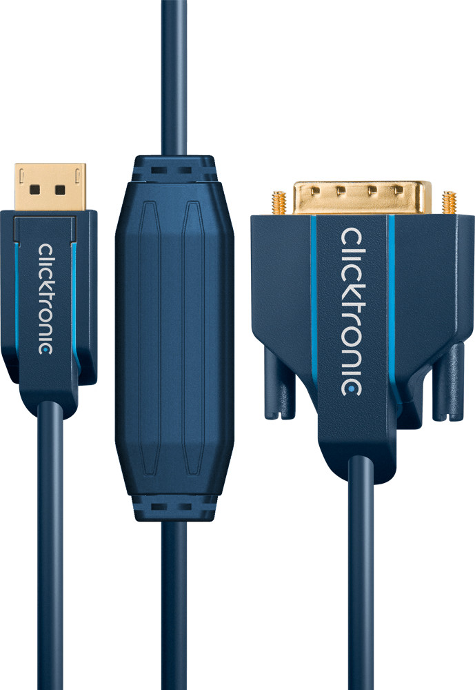 Clicktronic 70732 Casual DisplayPort/DVI adapter cable (7,5m)