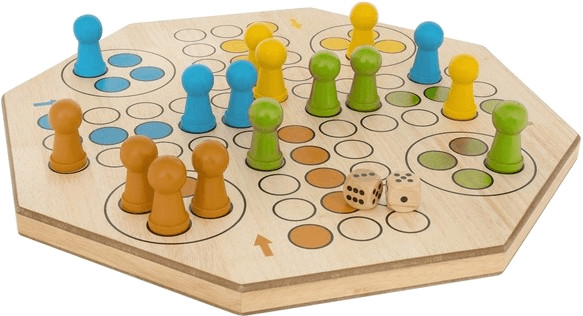 BuitenSpeel Jeu de petits chevaux géant