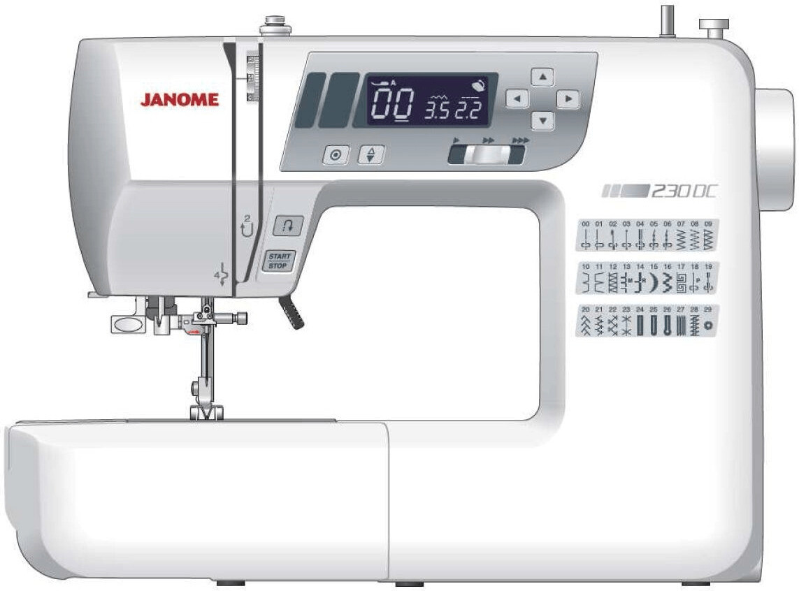 Janome DC 230 ab € 399,90 Preisvergleich bei idealo.at
