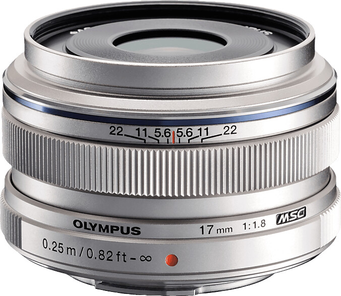 Olympus M.Zuiko Digital 17mm f1.8 (silber) ab 339,00 € | Preisvergleich bei  idealo.de