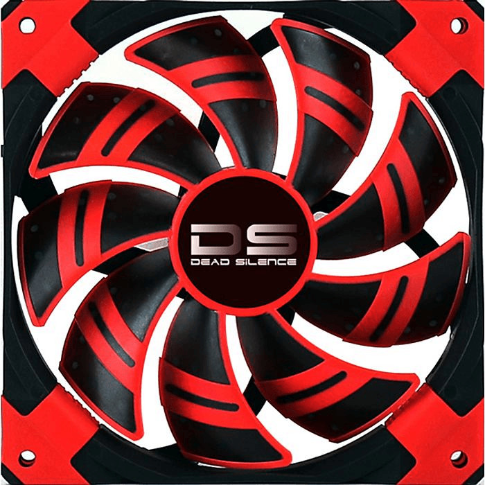 Aerocool Dead Silence 120mm rouge