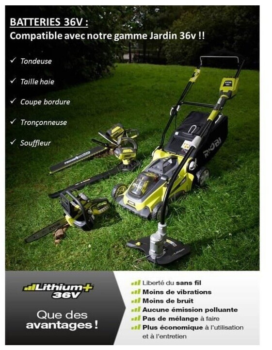 Ryobi Ryobi BPL3640 Accu 36V 4,0Ah Li-Ion - detail view