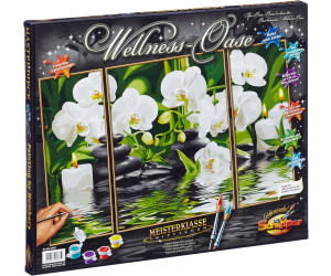 MALEN NACH ZAHLEN ~~ Wellness Oase ~~ 609260681 Schipper MnZ Triptychon 50x80 cm