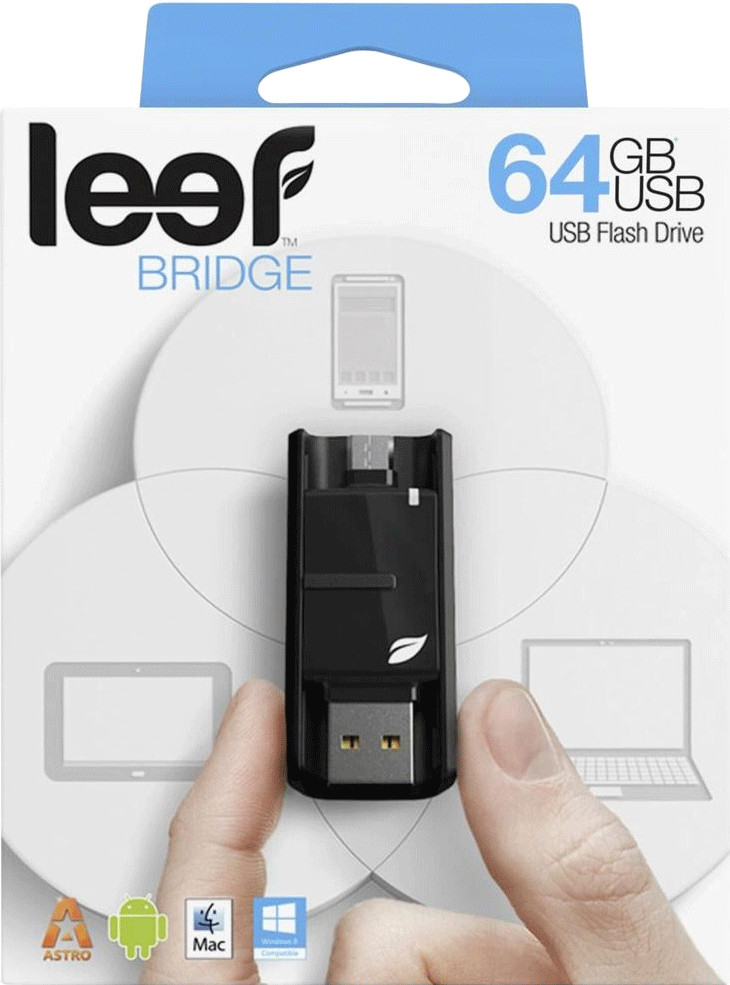Leef Bridge 2.0 Mobile USB 64 Go