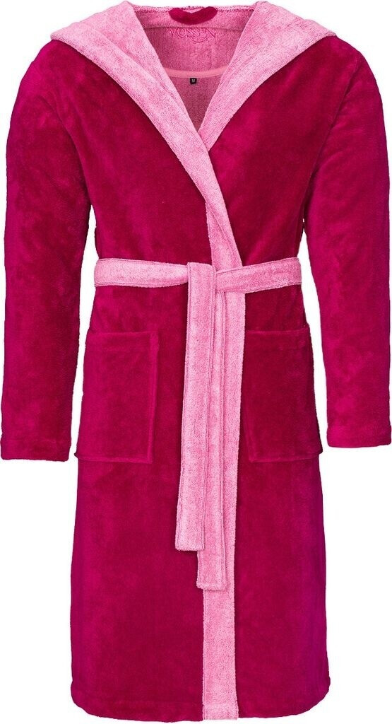 Vossen Peignoir Poppy cranberry