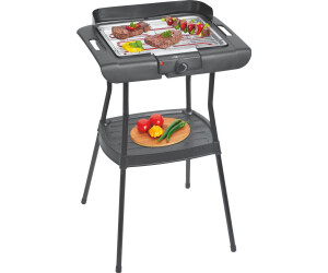 Clatronic BQS 3508 ab € 29,99 | Preisvergleich bei idealo.at Elektrogrill „Albertville“, Standgrill mit Grillrost Schwarz