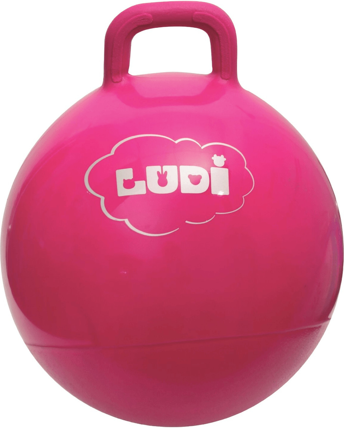 Ludi Ballon sauteur rose 45 cm