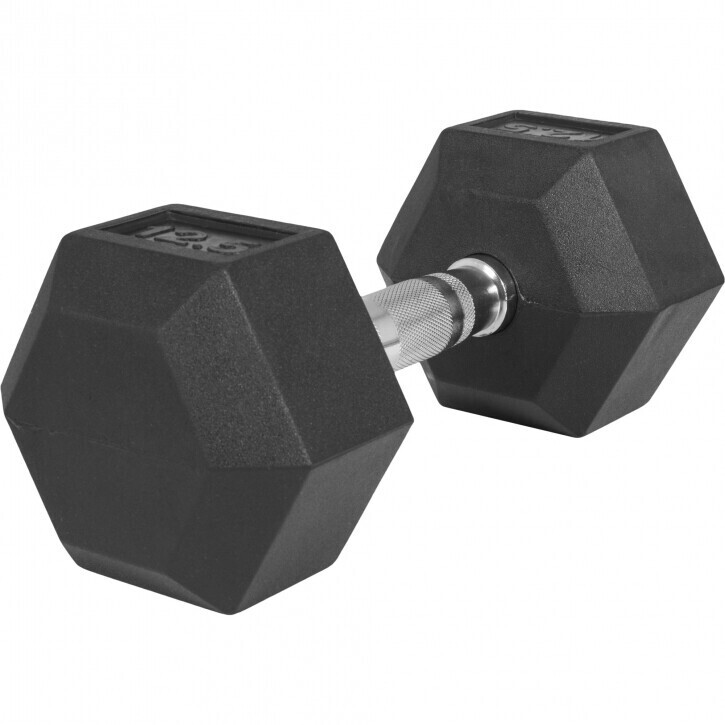Gorilla Sports Hexagon rubber 12,5 kg