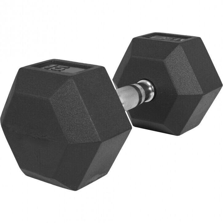 Gorilla Sports Hexagon rubber 15 kg