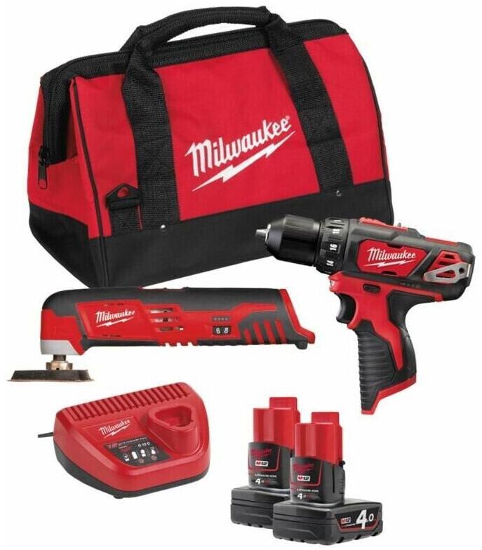 Milwaukee M12 BPP2D-402B (M12BPD + C12MT)