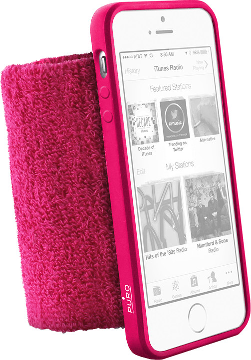 Puro Running Band pink (iPhone 5/5S)