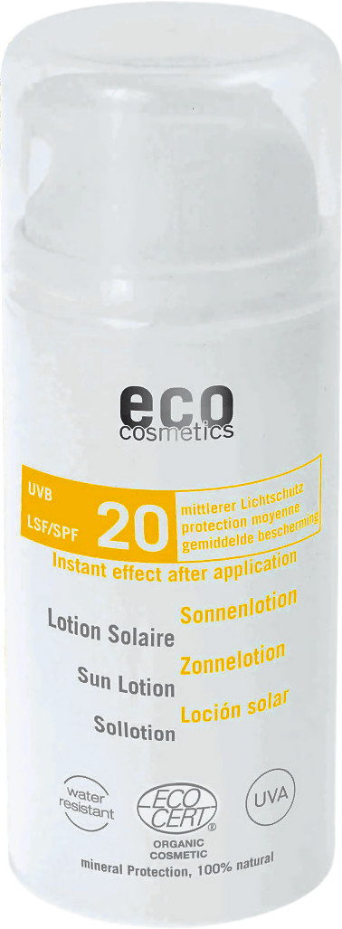Eco Cosmetics Lotion solaire SPF 20 (100 ml)