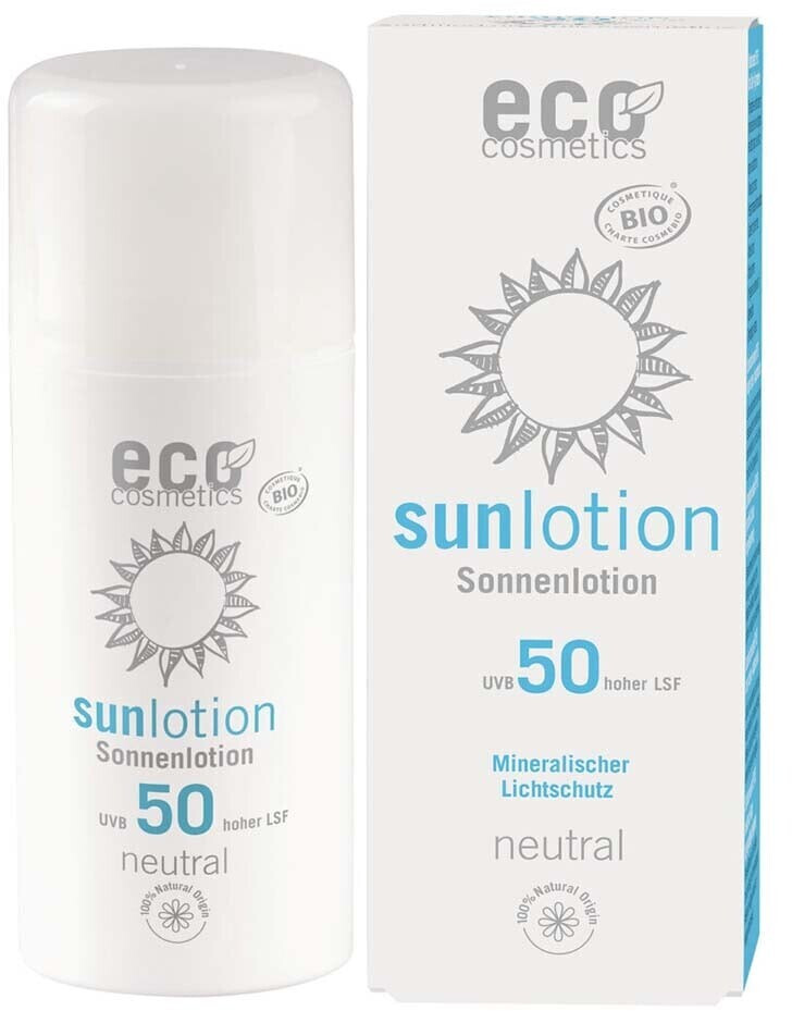 Eco Cosmetics Lotion solaire neutre SPF 50 (100 ml)