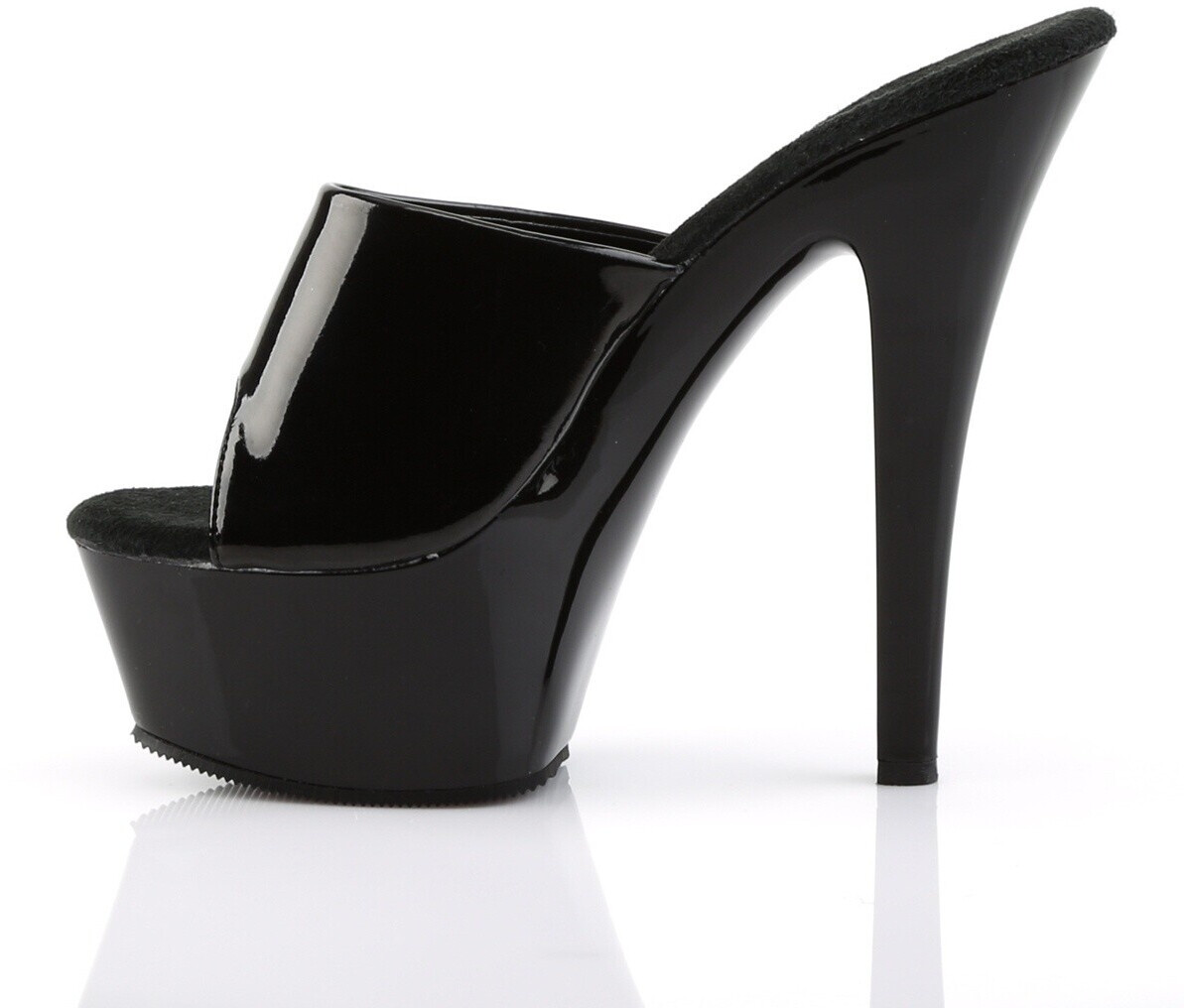 Pleaser Kiss 201 verni/noir