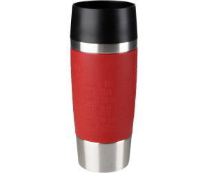 Emsa 513357 Travel Mug Insulated Drinking Cup with Quick Press Closure, 360 ml, Blue Emsa 513357 Travel Mug Insulated Drinking Cup with Quick Press Closure, 360 ml, Blue