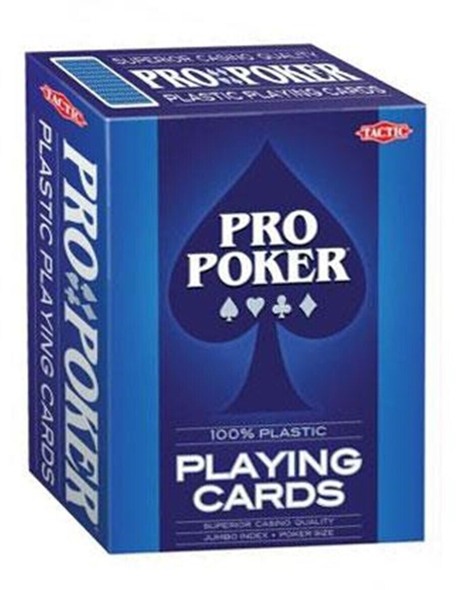 ProPoker Cartes à jouer 100% plastique