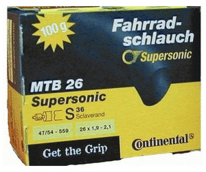Continental MTB-Schlauch 26 Zoll  46-62/ mit SV französichem Sclaverand-Ventil 
