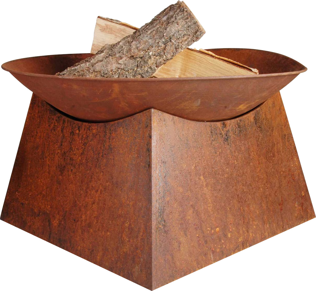 Esschert Vasque à feu rouille