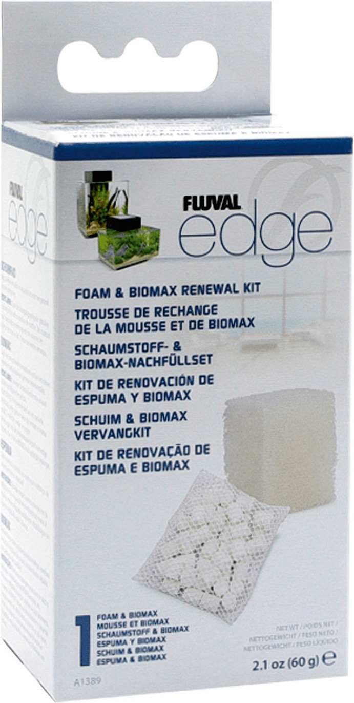 Fluval Edge Trousse de rechange mousse et Biomax (A1389)