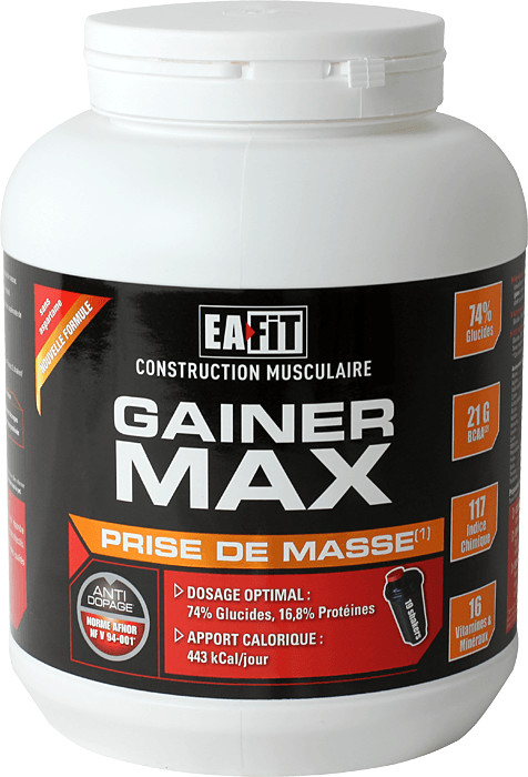 EAFIT Gainer Max Vanille 1100g