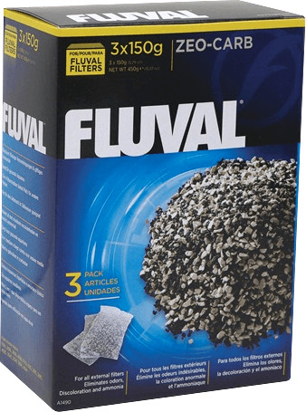 Fluval Zeo-Carb 3 x 150 g