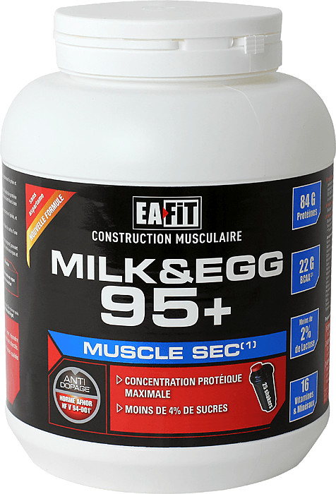 EAFIT Milk & Egg 95 + Chocolat 750g