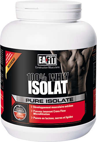 EAFIT Pure Isolate Vanille 750g