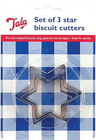 GEH Cookie Cutter Star 3-piece