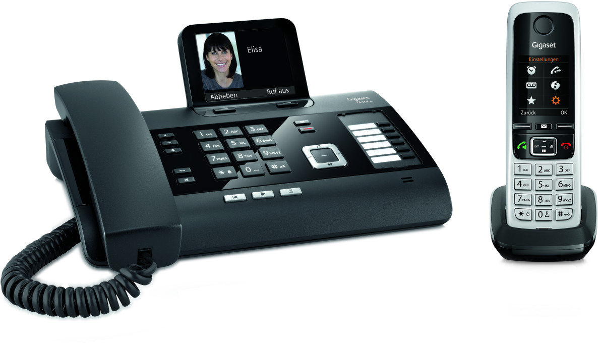 Gigaset DL500A Duo noir