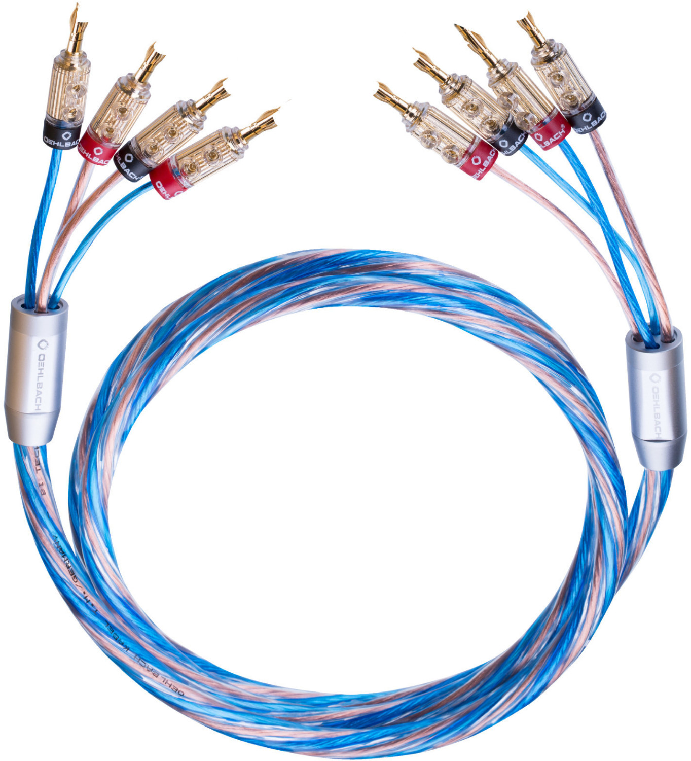 Oehlbach Câble LS Bi Tech 4.4B Bi-Wiring