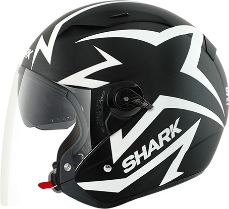 SHARK RSJ Starry mat noir/blanc