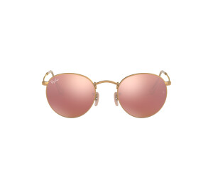 Ray ban copper flash round cheap