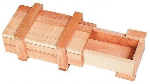 Boîte casse tête avec ouverture secrète