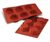 TEFAL Moule à cake carré 23 cm rétractable en silicone CRISPYBAKE pas cher  