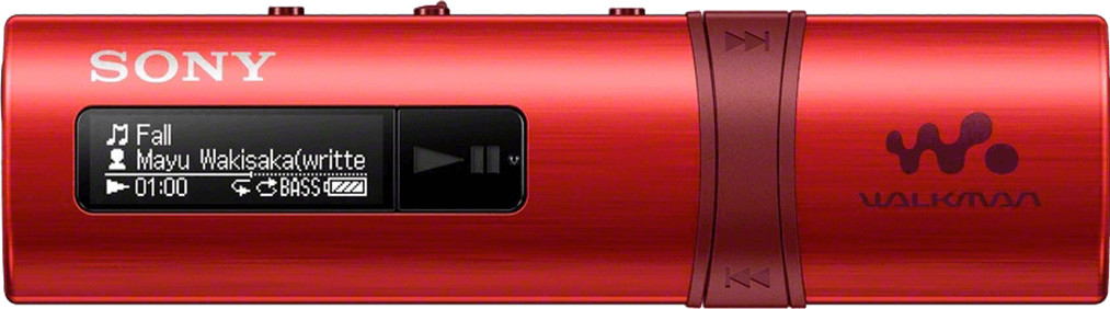 Sony Walkman NWZ-B183F 4Go rouge