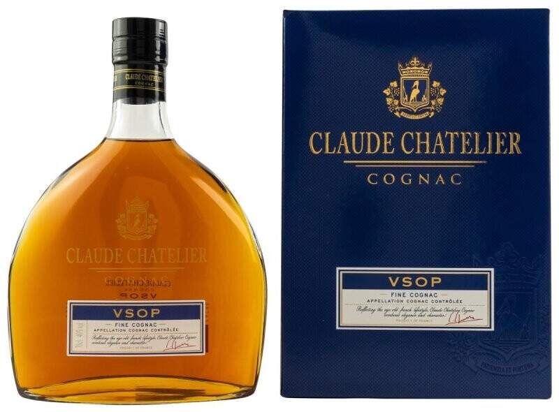 Preisvergleich 0,7l Cognac bei € Claude Chatelier 37,90 VSOP ab | 40%