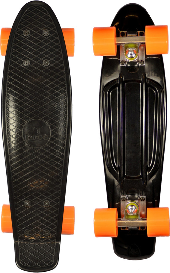 Ridge Mini Cruiser Retro Stil 55 cm noir