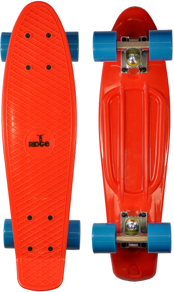 Ridge Mini Cruiser Retro Stil 55 cm rouge