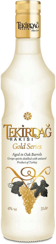 Tekirdag Rakisi Gold Series 0,7l 45%