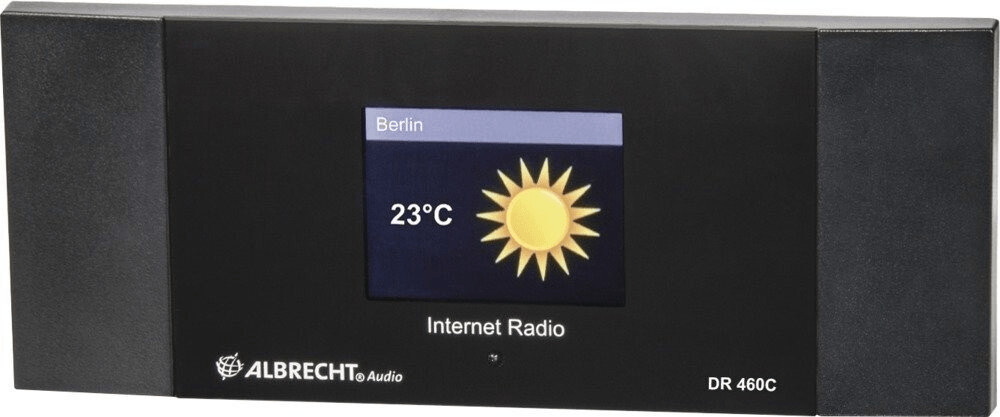 Radio Internet Albrecht DR 460 C Noir - Portable Avec WiFi Et 250 Stations