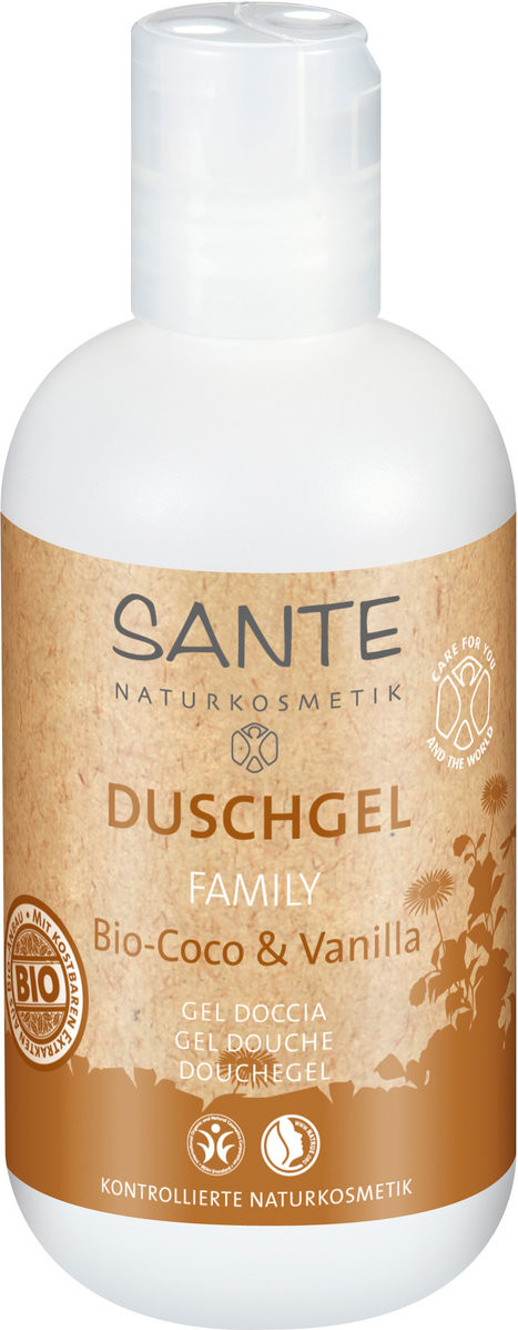 Sante Shower Gel Bio-Coco & Vanilla (200 ml)