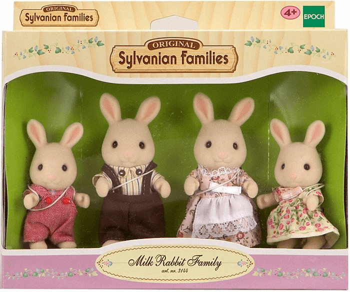 Sylvanian Families Milk Rabbit Family (3144)