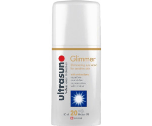 Ultrasun Glimmer Shimmering Sun Lotion SPF 20 (100ml)