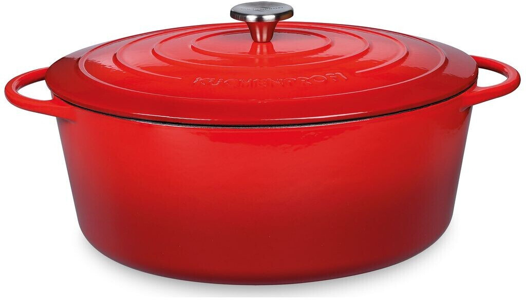 Küchenprofi Provence casserole oval 33 cm red