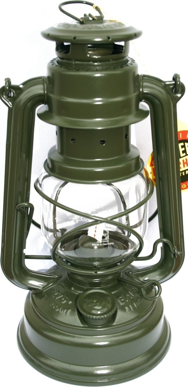 Feuerhand Lampe à pétrole/tempête (vert olive)