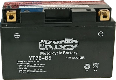 Kyoto 12V 6Ah YT7B-BS